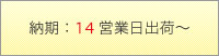 納期：14営業日出荷～